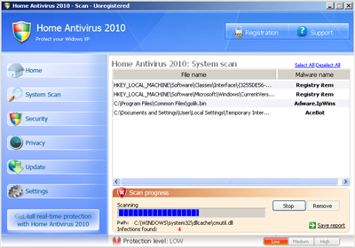 HomeAntivirus 2010