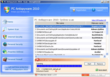 PC AntiSpyware 2010
